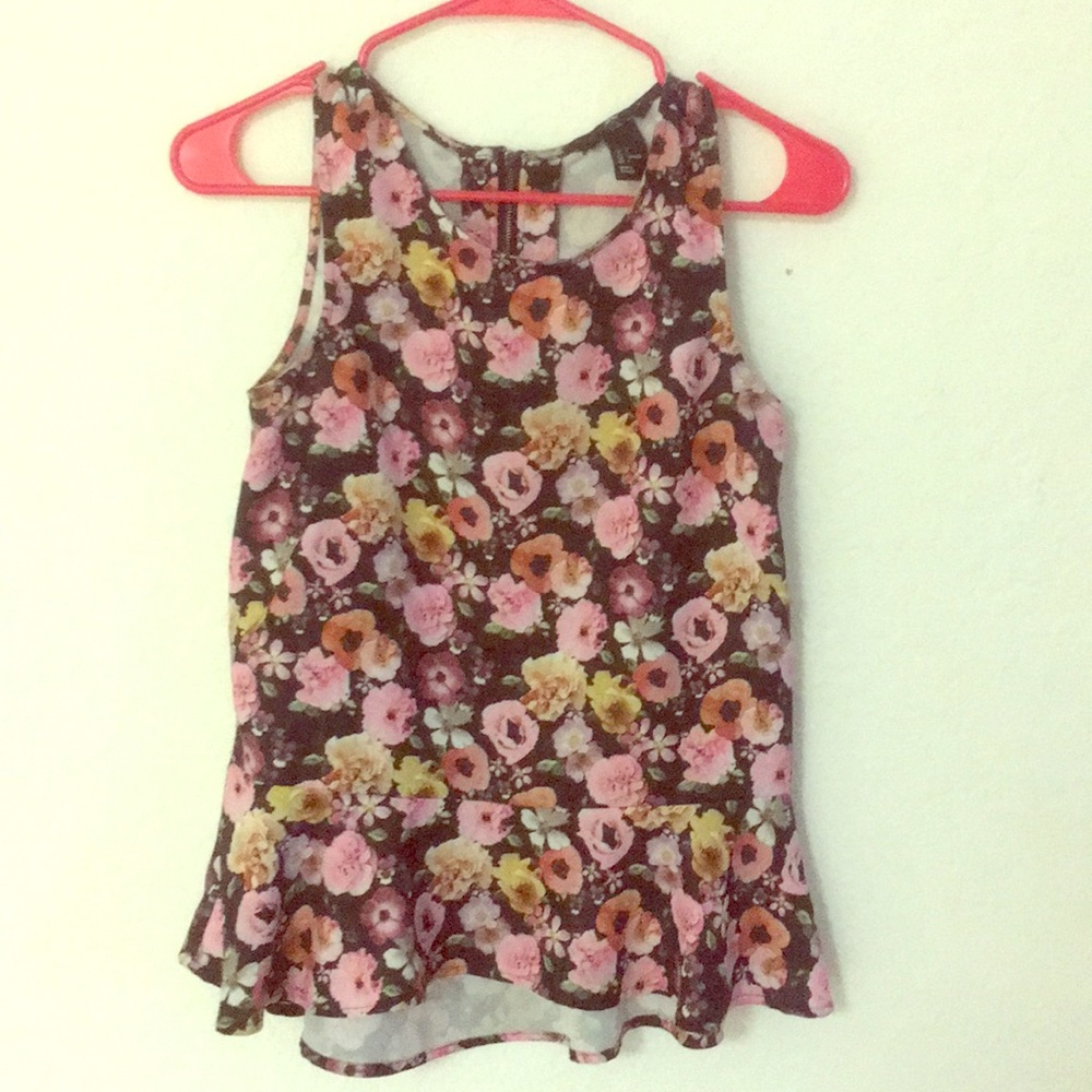 H & M floral mini